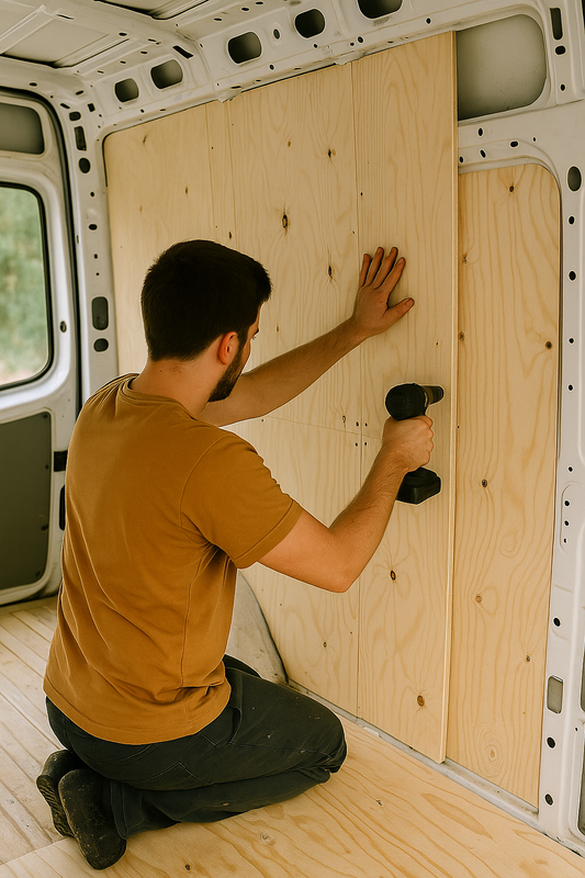 Framing and wall/floor paneling